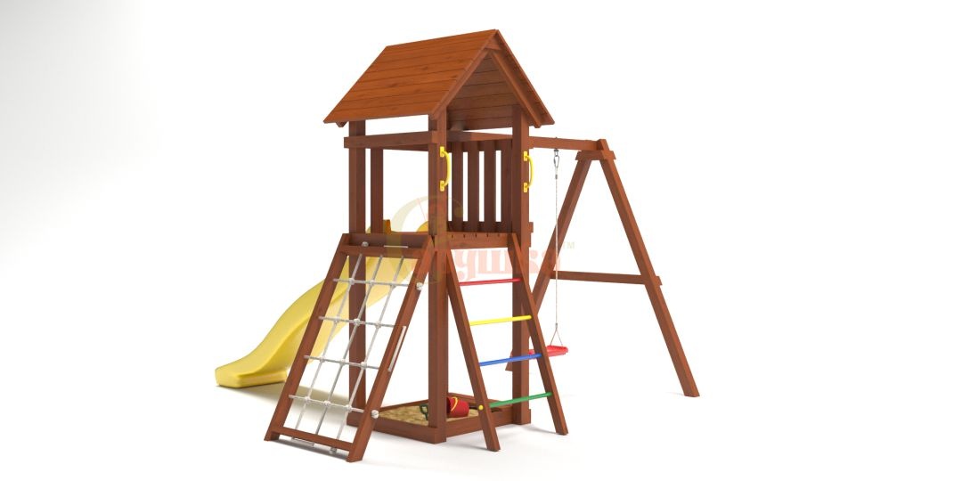 Детская площадка Савушка Мастер 7 - Махагон